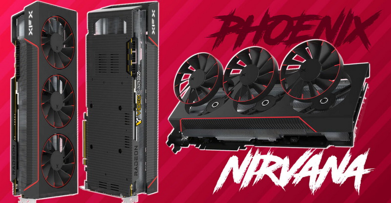 XFX выпустила Radeon RX 7900 XTX Phoenix Nirvana с огромным кулером, фазовым переходом и магнитными вентиляторами