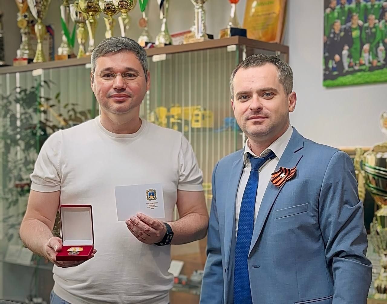 Вице-президента АО Арнест наградили медалью За заслуги перед Ставропольским краем
